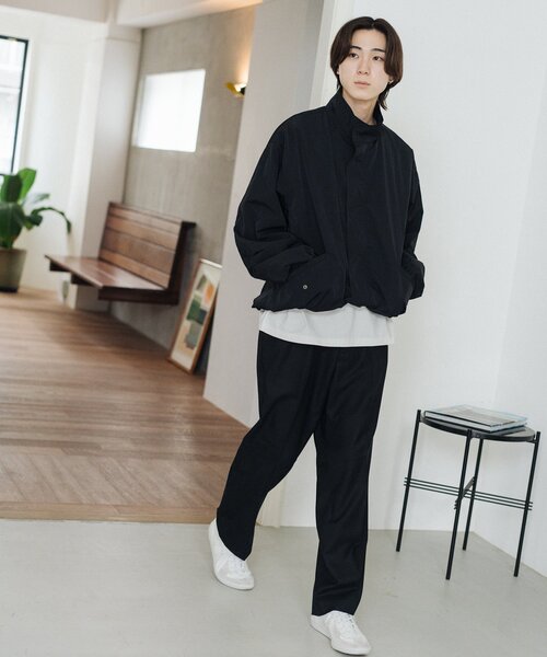 EDIFICE（エディフィス）の「ワッシャーナイロン ショート アーミーコート（その他アウター・メンズ・ブルー系その他/グリーン/ブラック/マスタード・MEDIUM/LARGE）」の17枚目の写真