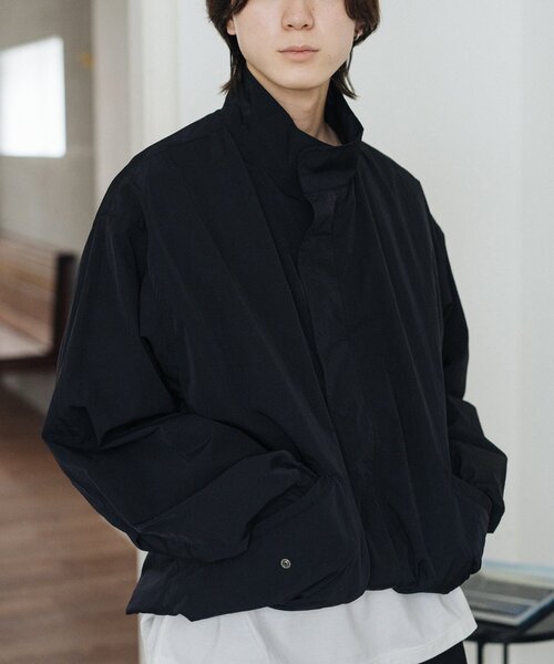 EDIFICE（エディフィス）の「ワッシャーナイロン ショート アーミーコート（その他アウター・メンズ・ブルー系その他/グリーン/ブラック/マスタード・MEDIUM/LARGE）」の19枚目の写真