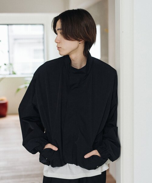 EDIFICE（エディフィス）の「ワッシャーナイロン ショート アーミーコート（その他アウター・メンズ・ブルー系その他/グリーン/ブラック/マスタード・MEDIUM/LARGE）」の20枚目の写真