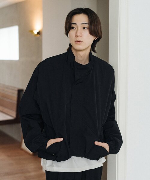 EDIFICE（エディフィス）の「ワッシャーナイロン ショート アーミーコート（その他アウター・メンズ・ブルー系その他/グリーン/ブラック/マスタード・MEDIUM/LARGE）」の21枚目の写真