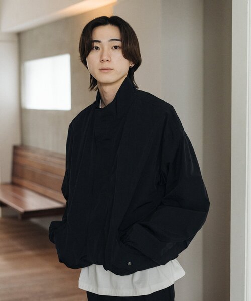 EDIFICE（エディフィス）の「ワッシャーナイロン ショート アーミーコート（その他アウター・メンズ・ブルー系その他/グリーン/ブラック/マスタード・MEDIUM/LARGE）」の22枚目の写真