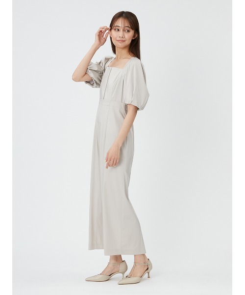 FRAY I.D（フレイアイディー）の「パフスリーブドレス（ドレス・レディース・インディゴブルー/ベージュ/ブラック・1/0）」の6枚目の写真