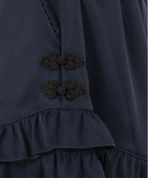 axes femme POETIQUE(アクシーズファムポエティック)の「チャイナボタンキュロット(その他パンツ・レディース・ブラック/ネイビー/ラベンダー・MEDIUM)」の22枚目の写真
