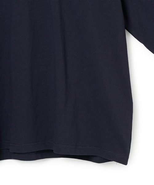 PARROTT CANVAS（パロットキャンバス）の「【PARROTT CANVAS】CLASSIC SPORTS L/S TEE（Tシャツ/カットソー・レディース・ネイビー/オフホワイト・FREE）」の13枚目の写真