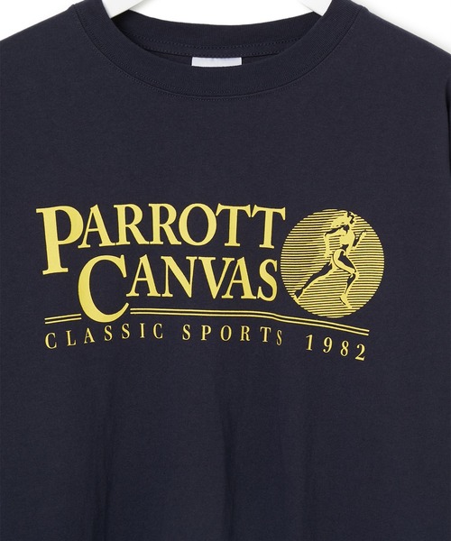 PARROTT CANVAS（パロットキャンバス）の「【PARROTT CANVAS】CLASSIC SPORTS L/S TEE（Tシャツ/カットソー・レディース・ネイビー/オフホワイト・FREE）」の14枚目の写真