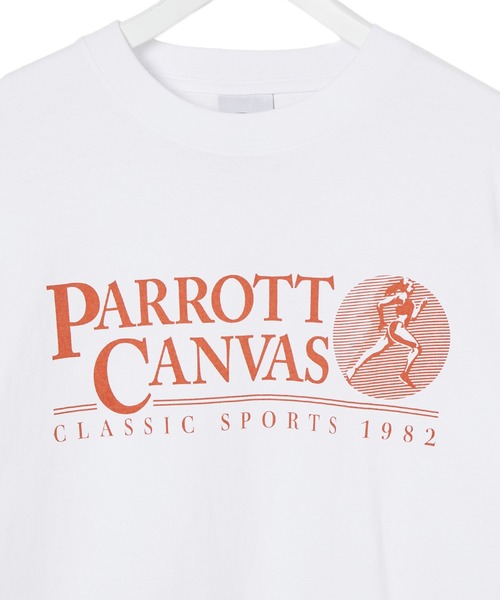 PARROTT CANVAS（パロットキャンバス）の「【PARROTT CANVAS】CLASSIC SPORTS L/S TEE（Tシャツ/カットソー・レディース・ネイビー/オフホワイト・FREE）」の20枚目の写真