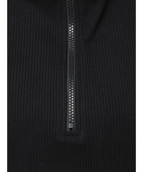 GYDA（ジェイダ）の「two pieceレイヤードテレコワンピース（ワンピース・レディース・ブラック/グレー・FREE）」の14枚目の写真