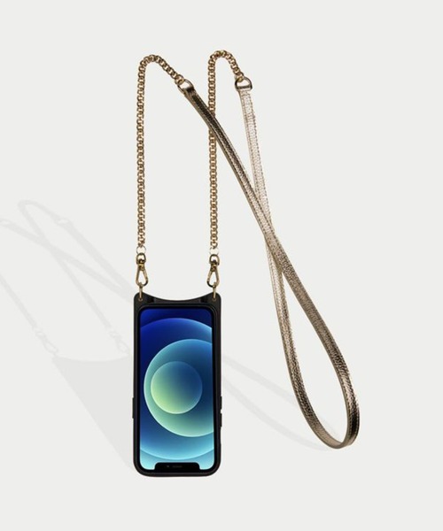15シリーズ対応☆【BANDOLIER】VIVIAN iPhoneケース Vivian Crossbody Phone Case - Ecru Croc/Gold – Bandolier