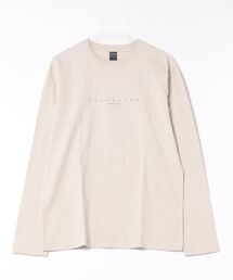 /ミドルウェイト クルーネックロングスリーブカットソー