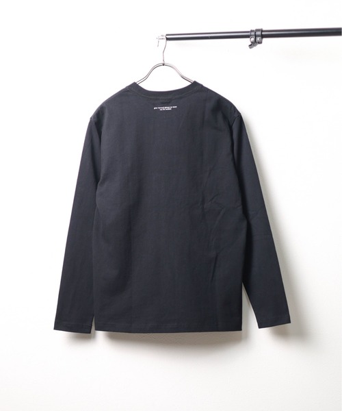 NO WAY(ノーウェイ)の「/ミドルウェイト クルーネックロングスリーブカットソー(Tシャツ/カットソー・メンズ・ホワイト/サンドベージュ/ブラック・MEDIUM/LARGE)」の4枚目の写真
