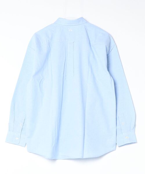 GERRY(ジェリー)の「GERRY オックス ワンポイント 刺繍 ボタンダウンシャツ(シャツ/ブラウス・メンズ・サックスブルー/グレー/ネイビー/ホワイト・M/LL/L)」の5枚目の写真