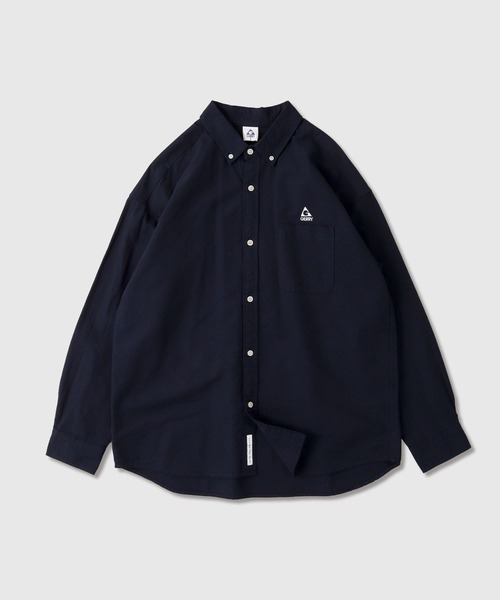 GERRY(ジェリー)の「GERRY オックス ワンポイント 刺繍 ボタンダウンシャツ(シャツ/ブラウス・メンズ・サックスブルー/グレー/ネイビー/ホワイト・M/LL/L)」の3枚目の写真