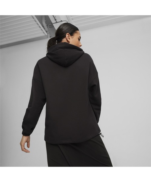 PUMA（プーマ）の「PUMA プーマ ウィメンズ デア トゥ オーバーサイズ フーディ DARE TO Oversized Ho（パーカー・レディース・ターコイズブルー/ブラック/ライム・X-SMALL/SMALL/LARGE/MEDIUM）」の7枚目の写真