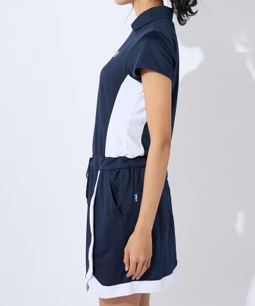 FILA GOLF（フィラゴルフ ）の「【FILA GOLF/フィラゴルフ】レディースストレッチワンピース　ゴルフ（ワンピース・レディース・ホワイト/ネイビー・LARGE/X-LARGE/MEDIUM）」の21枚目の写真