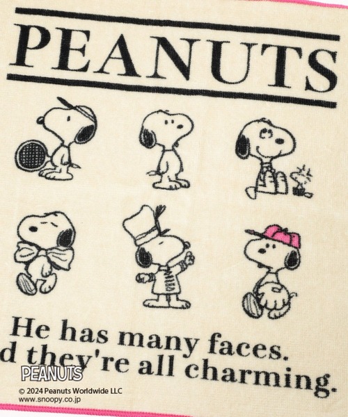 LEPSIM（レプシィム）の「【PEANUTS】パステルカラータオルハンカチ　994207（ハンカチ/ハンドタオル・レディース・イエロー/ピンク/ブルー・ONE SIZE）」の10枚目の写真