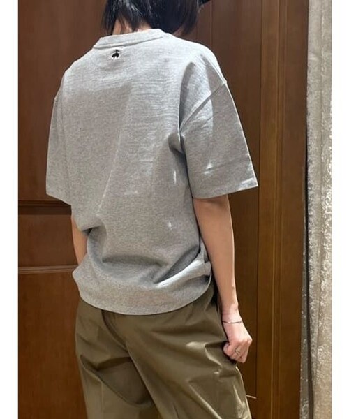 BROOKS BROTHERS（ブルックスブラザーズ）の「コットンブレンド ハイウエスト プリーテッド クロップドパンツ（その他パンツ・レディース・オリーブ・8/4/2/0/6）」の8枚目の写真
