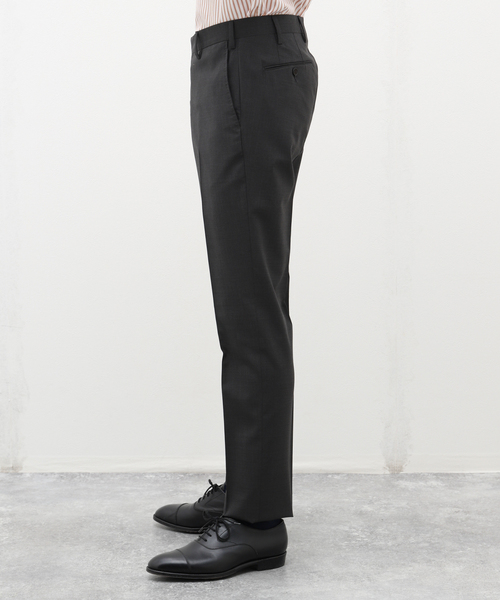 GERMANO(ジェルマーノ)の「【GERMANO / ジェルマーノ】ウォッシャブルウールストレッチスラックス(スラックス・メンズ・チャコールグレー/グレー/ネイビー・42/44/46/48/50)」の6枚目の写真