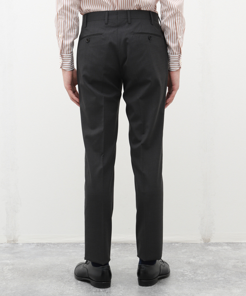 GERMANO(ジェルマーノ)の「【GERMANO / ジェルマーノ】ウォッシャブルウールストレッチスラックス(スラックス・メンズ・チャコールグレー/グレー/ネイビー・42/44/46/48/50)」の7枚目の写真