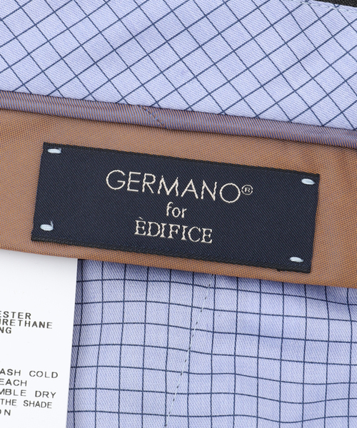 GERMANO(ジェルマーノ)の「【GERMANO / ジェルマーノ】ウォッシャブルウールストレッチスラックス(スラックス・メンズ・チャコールグレー/グレー/ネイビー・42/44/46/48/50)」の18枚目の写真