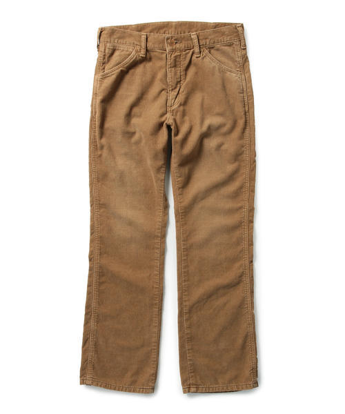 B:MING by BEAMS（ビーミングバイビームス）の「Wrangler / 別注”SHOE CUT”  コーデュロイ（その他パンツ・レディース・ベージュ/サックスブルー・LARGE/SMALL/MEDIUM）」の3枚目の写真