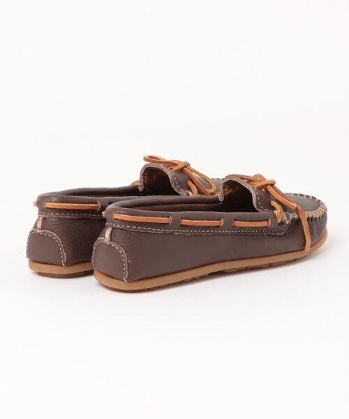 Minnetonka（ミネトンカ）の「/ミネトンカ MINNETONKA/BOAT MOC（モカシン/デッキシューズ・レディース・レッド/ブラウン系その他/アイボリー/ブルー系その他/ピンク/ブラック/ネイビー・US5.5/US7.5/US8/US5/US8.5/US6/US6.5/US7/US9）」の8枚目の写真