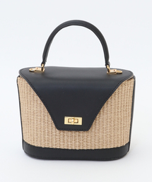 Tiara | 【VIOLAd'ORO/ヴィオラドーロ】かごバッグ(V-8706)(かごバッグ)