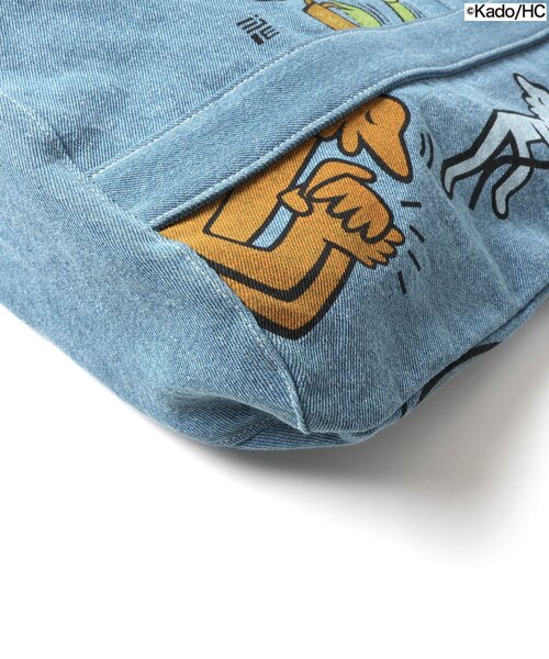 BREEZE（ブリーズ）の「【20周年】SMILE TALKING HANDS バッグ（トートバッグ・キッズ・インディゴブルー・FREE）」の10枚目の写真