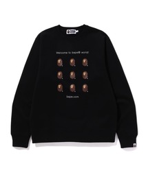 A BATHING APE｜ア ベイシング エイプのスウェット（ブラック/黒色系