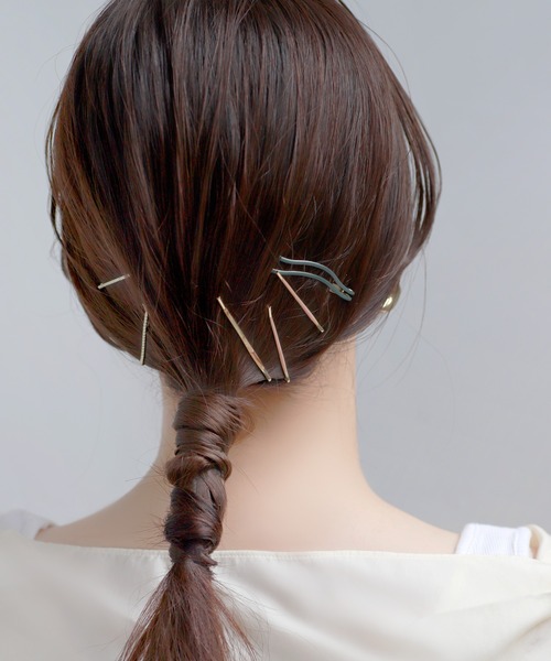 ANEMONE（アネモネ）の「【ZOZOTOWN限定】マルチデザインヘアピン[A][6本セット]（ヘアピン・レディース・ブルー/イエロー・FREE）」の2枚目の写真