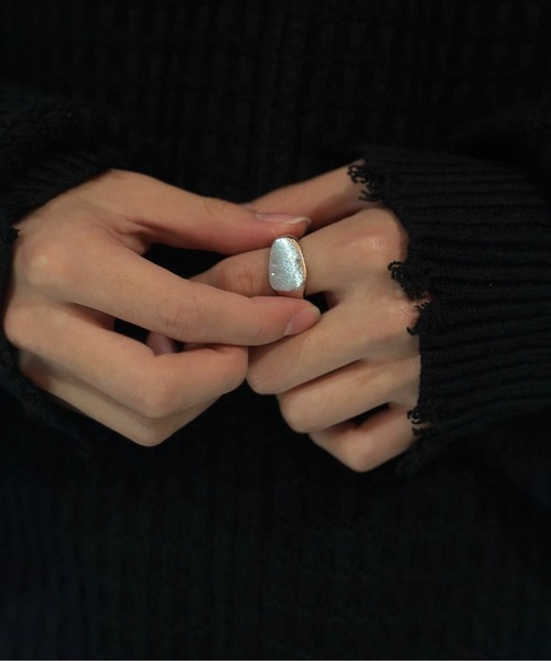 Burner（バーナー）の「【OKUOKU　0909】　シルバープレーティング　デザインリング　フリーサイズ　 / chi-ring-g2（リング・メンズ・C/D/E/F/S/T/U/V/W/A/H/J/O/Q/B/G/I/P/R/K/L/M/N/ヘザーグレー/その他/その他1/X/Y/Z/その他2/シルバー・FREE）」の16枚目の写真