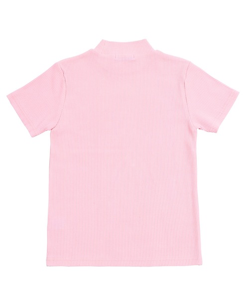 PUNYUS(プニュズ)の「パステルハイネックリブTシャツ(Tシャツ/カットソー・レディース・サックスブルー/ライトピンク/グリーン・1/2/3/4)」の21枚目の写真