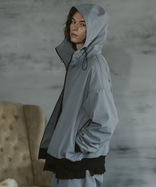 CASPER JOHN（キャスパージョン）の「Protect town parker/プロテクトタウンパーカー（パーカー・メンズ・グレー/ブラック/ブラック系・LARGE/MEDIUM/SMALL/X-SMALL）」の13枚目の写真