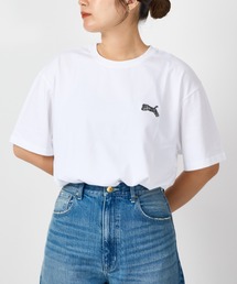 TRANOI. / トラノイ TORA TEE トラ 虎 ワンポイント 刺繍 Tシャツ CRU 231J235