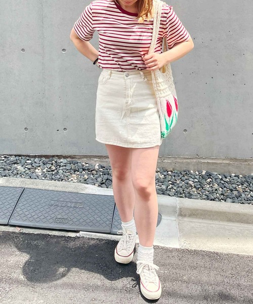 セール】ボーダーTシャツ（Tシャツ/カットソー）｜frunco
