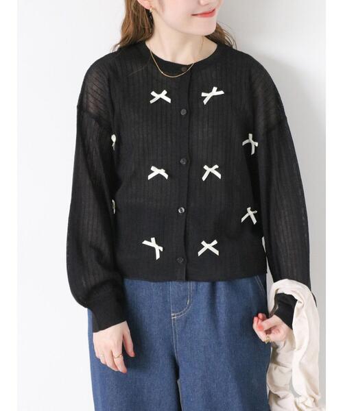 ehka sopo（エヘカソポ）の「リボンいっぱいカーディガン