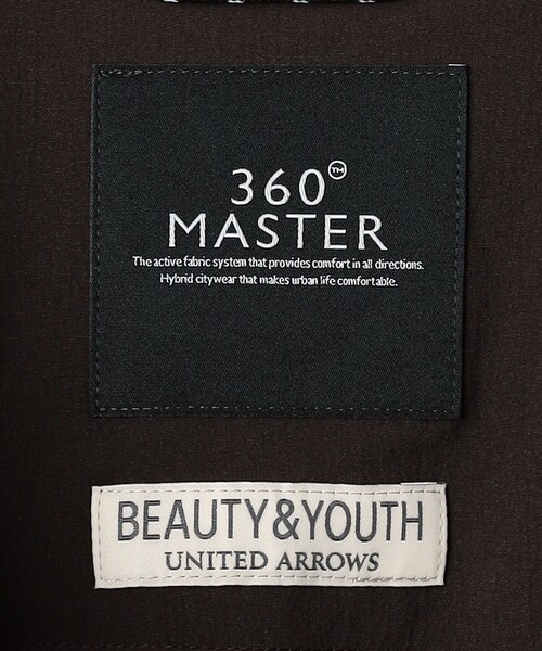 BEAUTY&YOUTH UNITED ARROWS（ビューティーアンドユースユナイテッドアローズ）の「360°MASTER ハリントン ジャケット - セットアップ対応 ストレッチ ウォッシャブル マルチ機能 -（ナイロンジャケット・メンズ・ネイビー/ダークブラウン/ブラック・XL/L/M/S）」の12枚目の写真