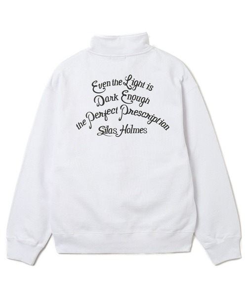 【セール】SCRIPT HALF ZIP SWEATSHIRT(スウェット)|SILAS(サイラス) 【セール】SCRIPT HALF ZIP SWEATSHIRT(スウェット)|SILAS(サイラス)