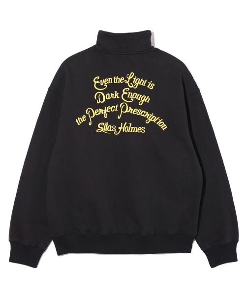 【セール】SCRIPT HALF ZIP SWEATSHIRT(スウェット)|SILAS(サイラス) 【セール】SCRIPT HALF ZIP SWEATSHIRT(スウェット)|SILAS(サイラス)