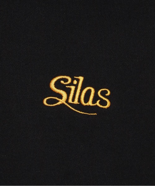 【セール】SCRIPT HALF ZIP SWEATSHIRT(スウェット)|SILAS(サイラス) 【セール】SCRIPT HALF ZIP SWEATSHIRT(スウェット)|SILAS(サイラス)