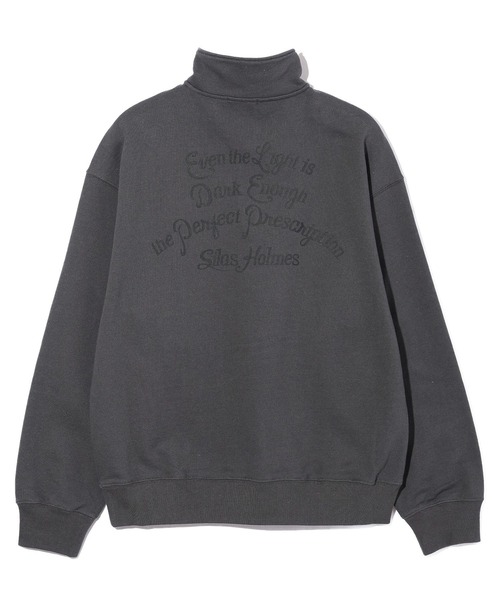 【セール】SCRIPT HALF ZIP SWEATSHIRT(スウェット)|SILAS(サイラス) 【セール】SCRIPT HALF ZIP SWEATSHIRT(スウェット)|SILAS(サイラス)