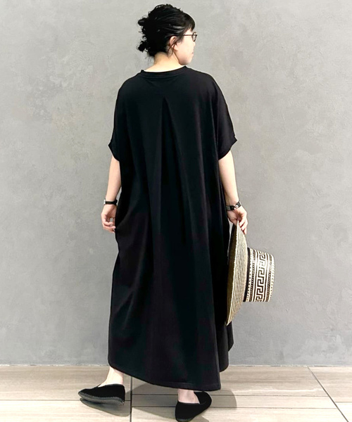 JOURNAL STANDARD LUXE(ジャーナルスタンダード ラックス)の「オーガニックコットン ワンピース(ワンピース・レディース・ホワイト/ブラック・FREE)」の13枚目の写真