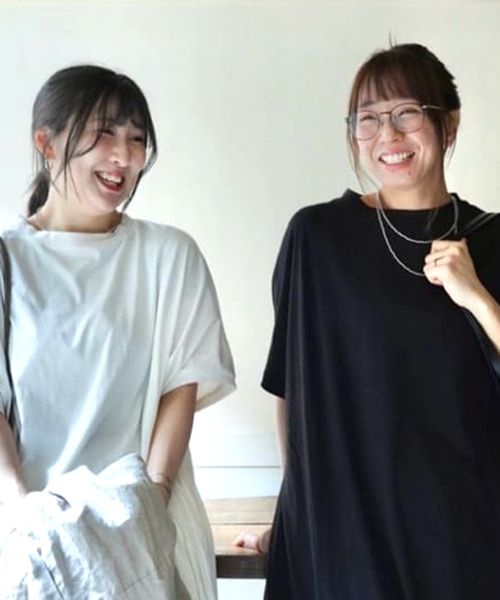 JOURNAL STANDARD LUXE(ジャーナルスタンダード ラックス)の「オーガニックコットン ワンピース(ワンピース・レディース・ホワイト/ブラック・FREE)」の6枚目の写真