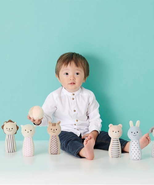 BIRTHDAY BAR（バースデイバー）の「Marshmallow Bowling ボウリング（ベビーギフト・キッズ・ピンク・0）」の3枚目の写真