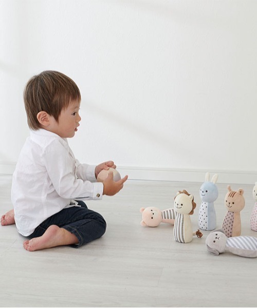 BIRTHDAY BAR（バースデイバー）の「Marshmallow Bowling ボウリング（ベビーギフト・キッズ・ピンク・0）」の5枚目の写真