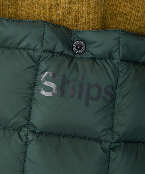 TAION（タイオン）の「【WEB限定/SHIPS別注】TAION: ダウン スクエア ショルダー バッグ（ショルダーバッグ・メンズ・ベージュ/グリーン/ブラック/イエロー系/ネイビー・ONE SIZE）」の12枚目の写真