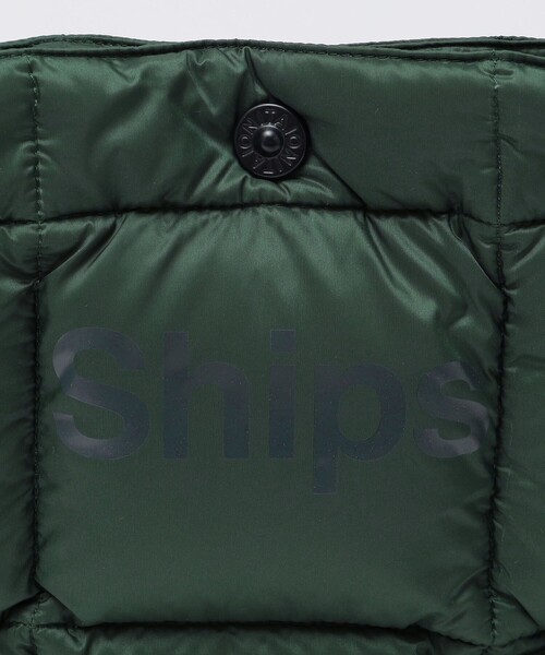 TAION（タイオン）の「【WEB限定/SHIPS別注】TAION: ダウン スクエア ショルダー バッグ（ショルダーバッグ・メンズ・ベージュ/グリーン/ブラック/イエロー系/ネイビー・ONE SIZE）」の18枚目の写真