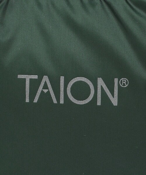 TAION（タイオン）の「【WEB限定/SHIPS別注】TAION: ダウン スクエア ショルダー バッグ（ショルダーバッグ・メンズ・ベージュ/グリーン/ブラック/イエロー系/ネイビー・ONE SIZE）」の21枚目の写真