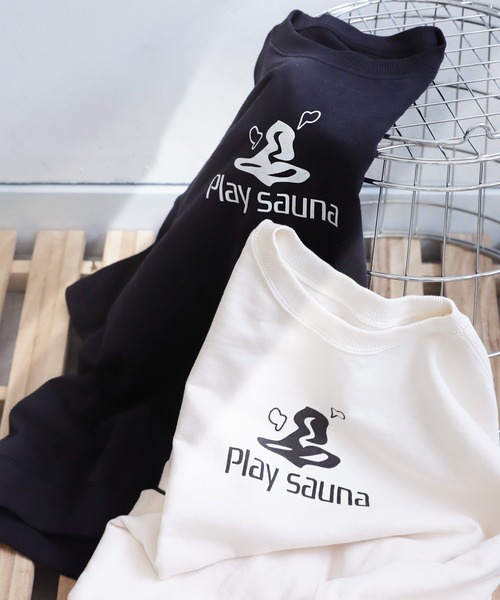 antiqua（アンティカ）の「裏毛ロゴプルオーバー（スウェット・レディース・ホワイト/ブラック・R/P）」の10枚目の写真