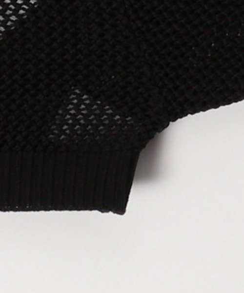 GLOBAL WORK(グローバルワーク)の「2SETメッシュニット*タンク/AND YUA ANY/132461(ニット/セーター・キッズ・オフホワイト/ブラック・FREE)」の9枚目の写真