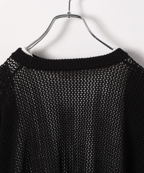 GLOBAL WORK(グローバルワーク)の「2SETメッシュニット*タンク/AND YUA ANY/132461(ニット/セーター・キッズ・オフホワイト/ブラック・FREE)」の7枚目の写真